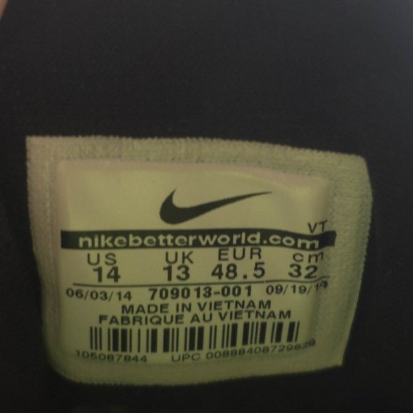 Nike Air Max 2015 Sneakers - Men's Size 14 - Picture 10 of 10